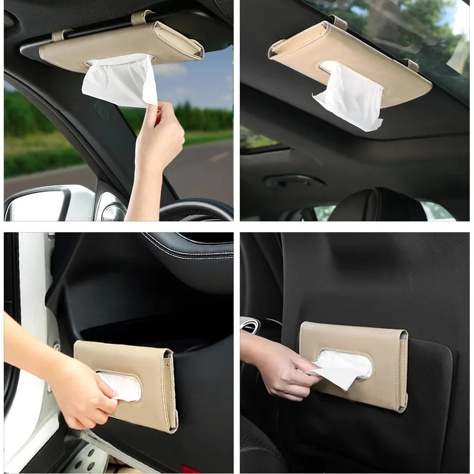 On-the-Go Car Tissue Holder / Free delivery all over Lebanon